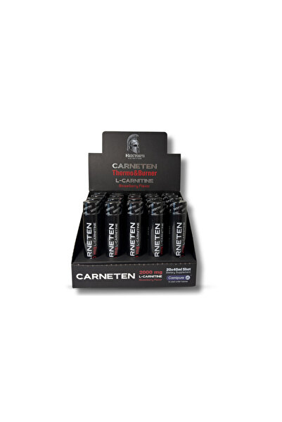 CarneTen 2000 mg L-Carnitine L-Karnitin 20 adet x 40ml Shot Carnipure