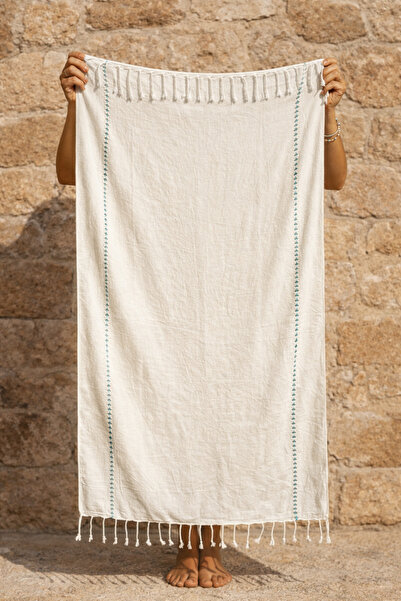 İrya Nou Meltem 100% Bumbac Peshtemal Turcoaz 90x170