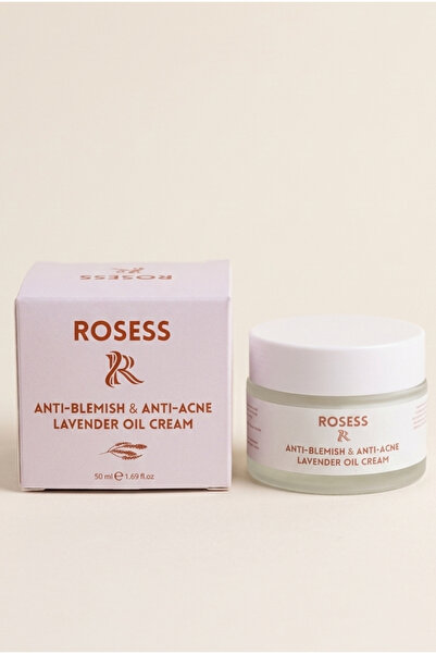 Rosess كريم اللافندر المرطب والمغذي لشد المسام ومضاد للعيوب 50 مل زيت اللافندر