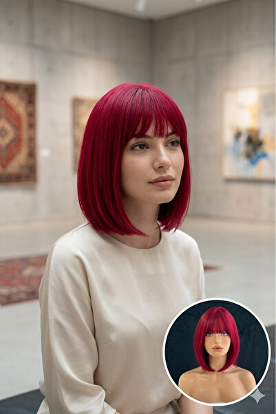 REMY HAİR VİP Kısa Küt Peruk