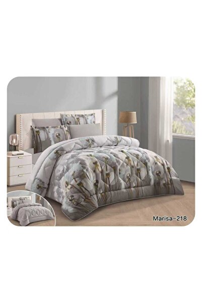 SFT Luxury summer double bed sheet set, 8 pieces, made of royal microfiber, s...