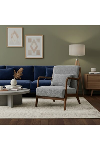 DEC17 Single chair with back and extra cushion for comfort.