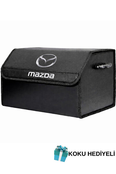 Rukye Shop Mazda Marka Logolu Oto Bagaj Organizer Çanta Oto Bagaj Çantası 2 B...