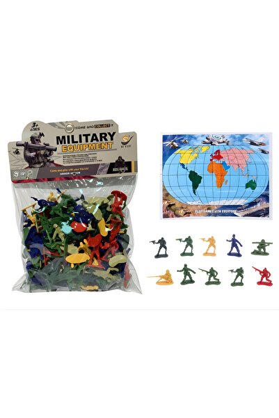 KentOyuncaK Toy Soldier Set - Maped Figure Play Set