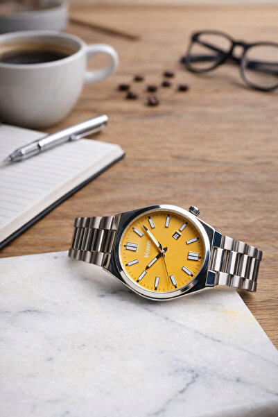 Bluem Axis Solid Series - Steel Case & Strap Men's Wristwatch