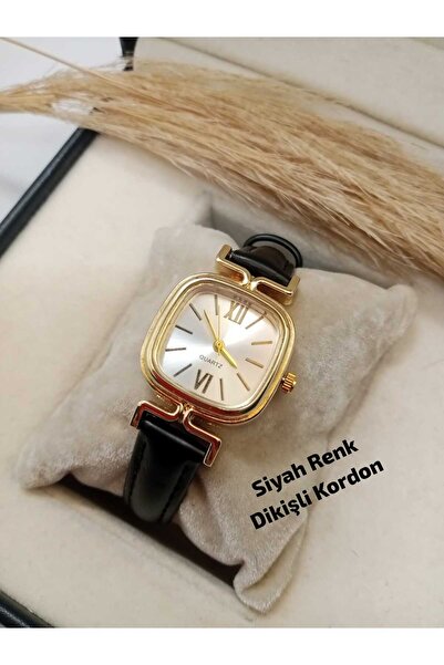 Ricardo Clair Special Series Women's Wristwatch - Black Color Stitched Strap ...