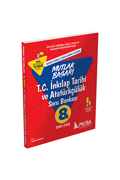 Muba Yayınları MB 8. Sınıf T.C İnk. Tarihi ve Atatürkçülük Soru Bankası