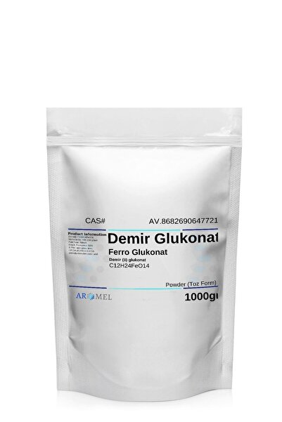 Aromel Demir Glukonat | 1000 Gr | Ferro Glukonat