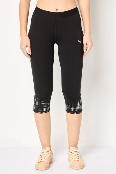 Puma Women Sportswear Fit 3/4 Training Tights, Black