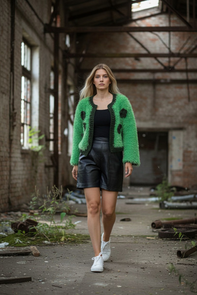 El örgüsü Ydr Design Cardigan