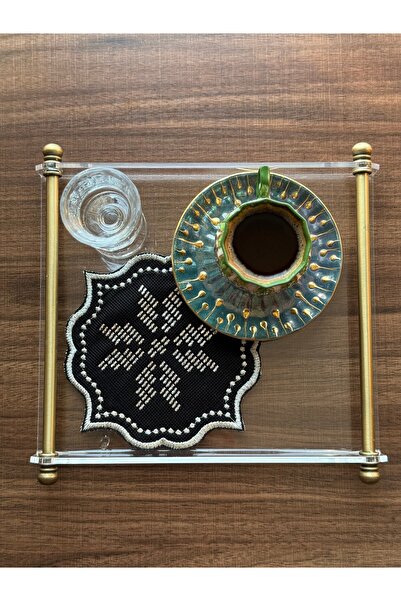 ZERNURA ÇEYİZ Tel Kırma Kokteyl Sunum Peçetesi