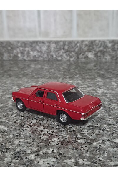 WELLY 1.36 ÖLÇEK MARKA LİSANSLI MERCEDES KIRMIZI RENK 12CM MODEL METAL ARABA
