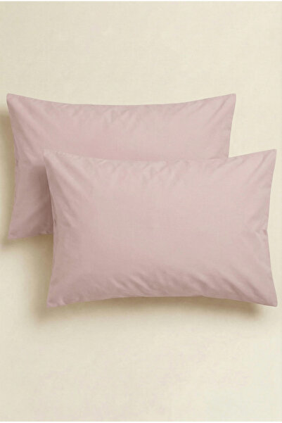 Anılsan Camelia Σετ 2 Μαξιλαροθήκες Πούδρα – 50x70 εκ., 100% Βαμβάκι