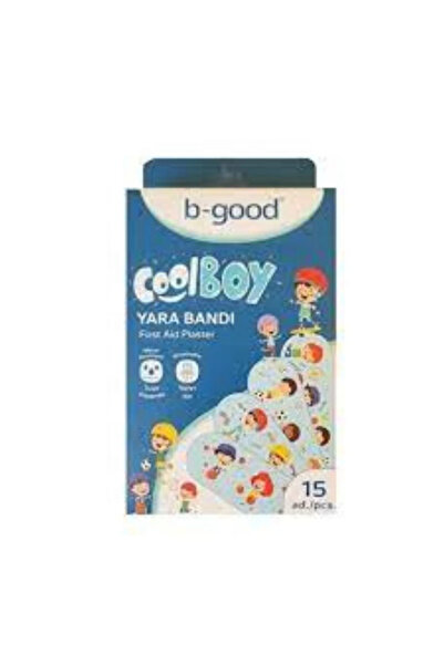 B-GOOD Cool Boy Erkek Çoçuk Yara Bandı 15'li
