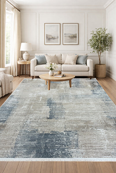 ünalcarpet 4 Metrekare -6 Metrekare Kalın Modern Dokuma Salon Oturma Odası Mu...