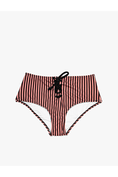 Koton Çizgili Bikini Altı