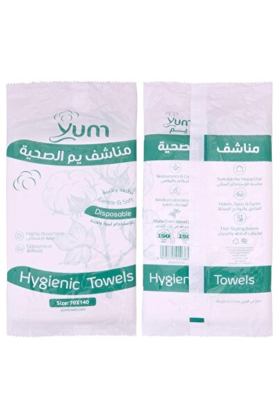 YUM مناشف يم مقاس 70×140 حبة للاستخدام الواحد حبة واحدة