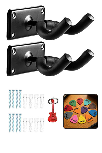 Lastvoice GDS-775(2X) Σετ 2 τεμαχίων βάσης κρεμάστρας κιθάρας για τοίχο