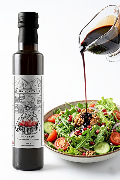 Organik Teyze Sevinç Teyze Nar Ekşisi %100 Nar Pomegranate Syrup 350g