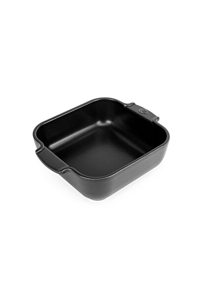 Peugeot Tavă de copt pătrată Appolia Negru Satinat 21 cm