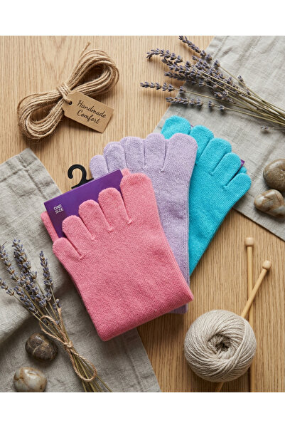 BNN GRUP Bnn 6 Ζεύγη Γυναικείες πολύχρωμες κάλτσες με δάχτυλα