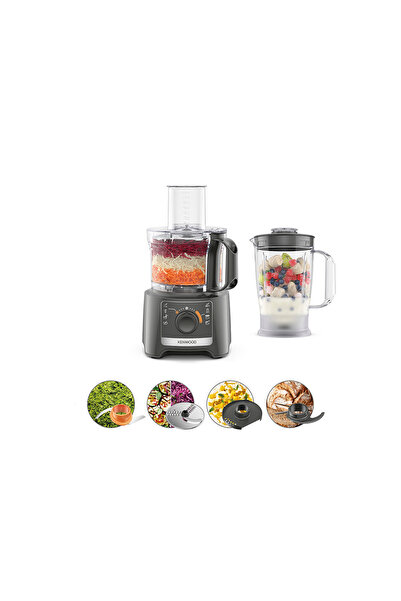 Kenwood MultiPro Food Processor Black FDP31.170GY