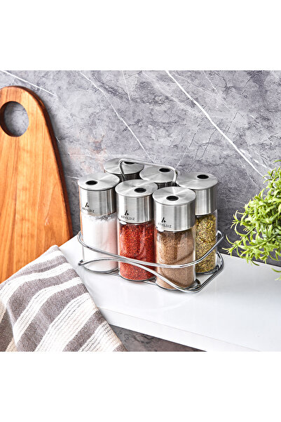 Aryıldız طقم بهارات تايمليس 7 قطع 130 مل