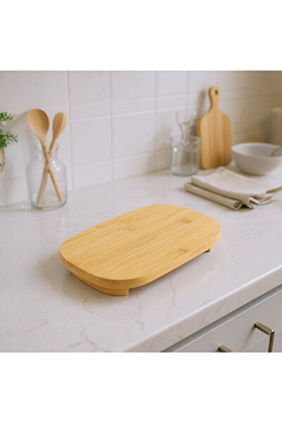 Bambum صينية عرض ماجني بقاعدة 17x27 سم