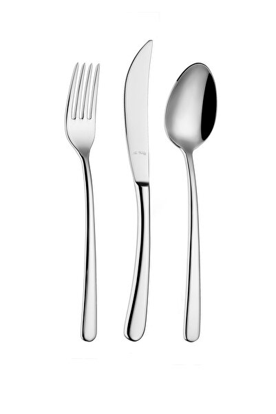 Aryıldız طقم سكاكين وشوكة وملعقة من فيولي إس 84 قطعة