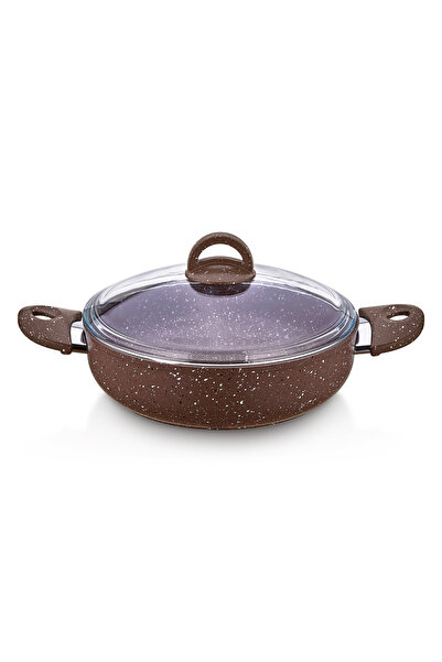 SAFINOX Saflon SF8626GR Granit Line 26 cm Basık Tencere 3.50 Litre