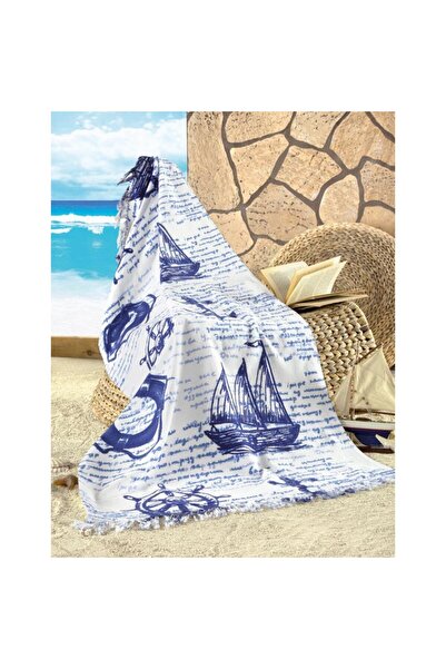 MAXSTYLE Marine Velvet Beach Towel 70x160 Cm