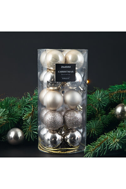 Koopman New Year 20 Pieces Christmas Ball 40 mm