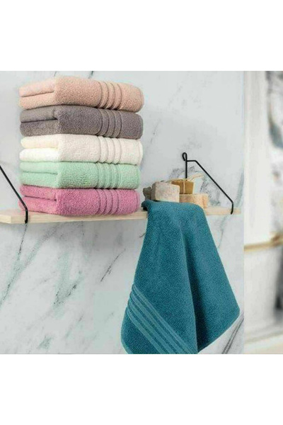 MAXSTYLE Lux mikrokanvasti sivi peškir 70x140 cm
