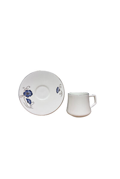 Nostalgia Butterfly Double Coffee Cup Set for 6 130 ml