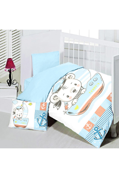 MAXSTYLE Sweet Teddy Baby Bedding Set