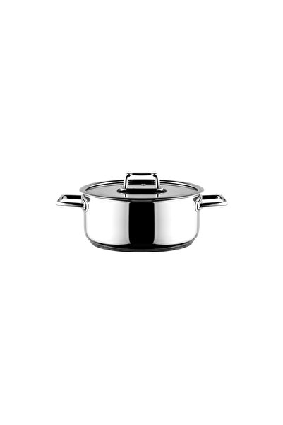 Aryıldız Colombus Stainless Steel Deep Pot 20 cm