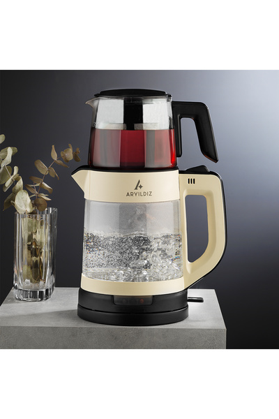 Aryıldız Tea Taste Çay Makinesi Krem