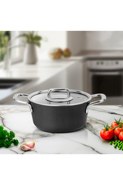 Aryıldız Atlanta Black Tencere 18 cm