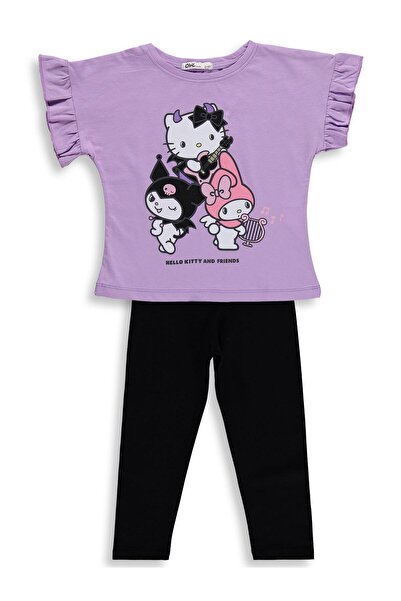 kuromi 2-5 Years Old Set - Lilac-Black