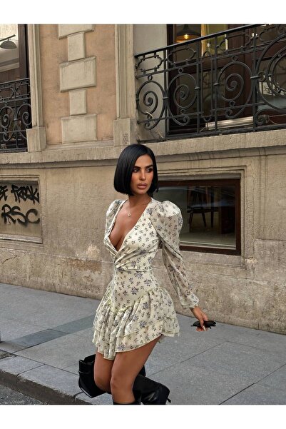 Friday Mood Жіноче чорне міні-плаття з батистом