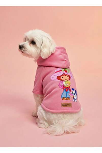 MPZ Pets هودي ورداء وردي - ملابس للقطط والكلاب