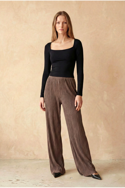 WESTMARK LONDON Μαύρο τετράγωνο λαιμόκοψη με μακριά μανίκια γυναικείο κορμάκι...