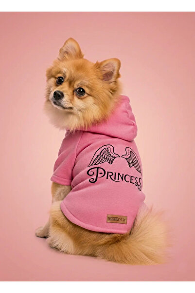 MPZ Pets Pink Hoodie Princess Outfit & Dress for Cat and Dog