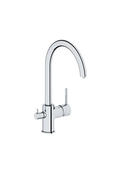 AQUA BAGNO Adell Ronda Kitchen Faucet - with Purification Outlet - Chrome 3/8