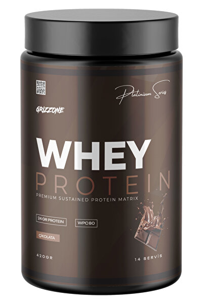 GRIZZONE Whey Proteın 420 Gr ( Çikolata )