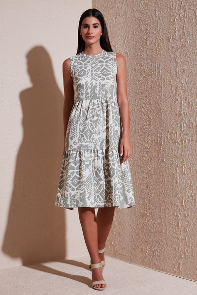 Lela ΦΟΡΕΜΑ Αμάνικο με μοτίβο κανονική εφαρμογή 5865731