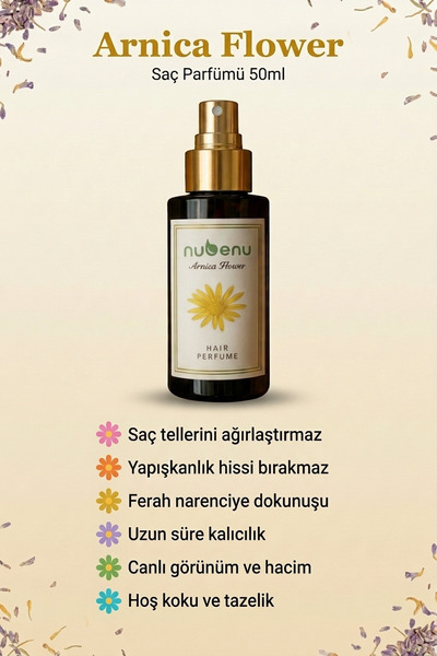 NUBENU ARNİCA FLOWER SAÇ PARFÜMÜ