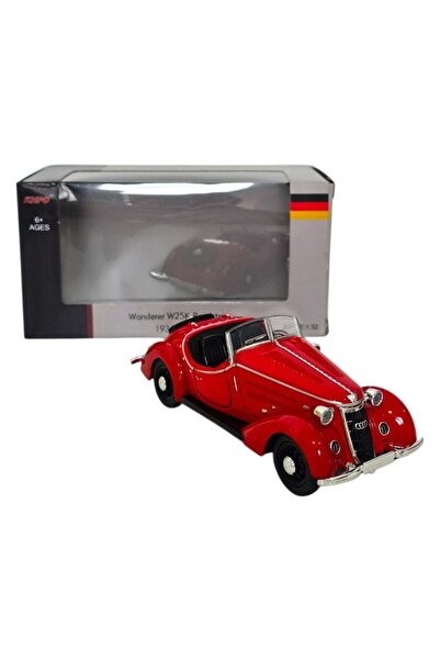 velve Macheta auto, masina vintage Wanderer W25K Roadster 1936 rosie, model c...