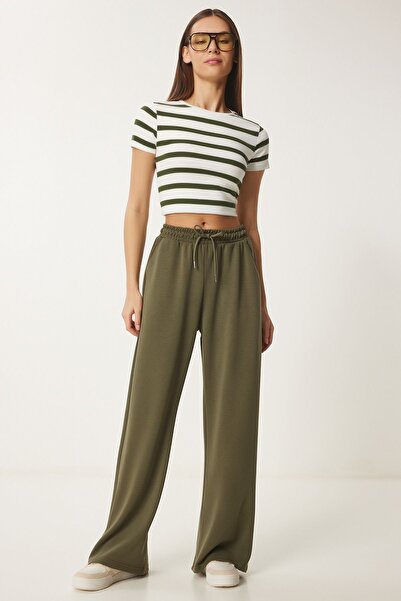 Hiccup ISTANBUL Elastic waist wide-leg sweatpants