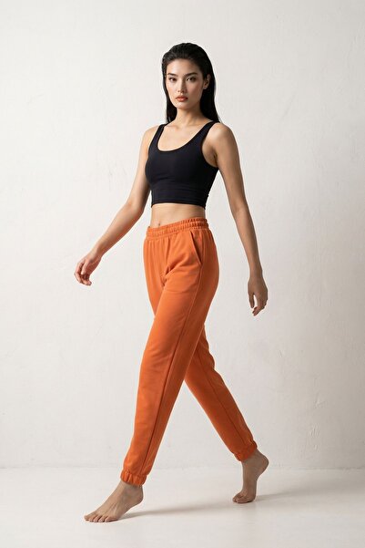 Hiccup MY FASHION Αθλητική φόρμα jogger με λάστιχο στη μέση